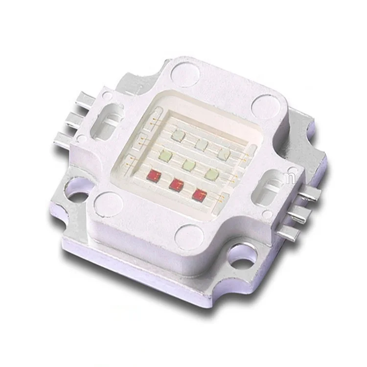 12W RGBW Full Color High Power LED Lamp Bead Stage Lighting with Integrated RGBW Emitting Red Blue White Green Warm White