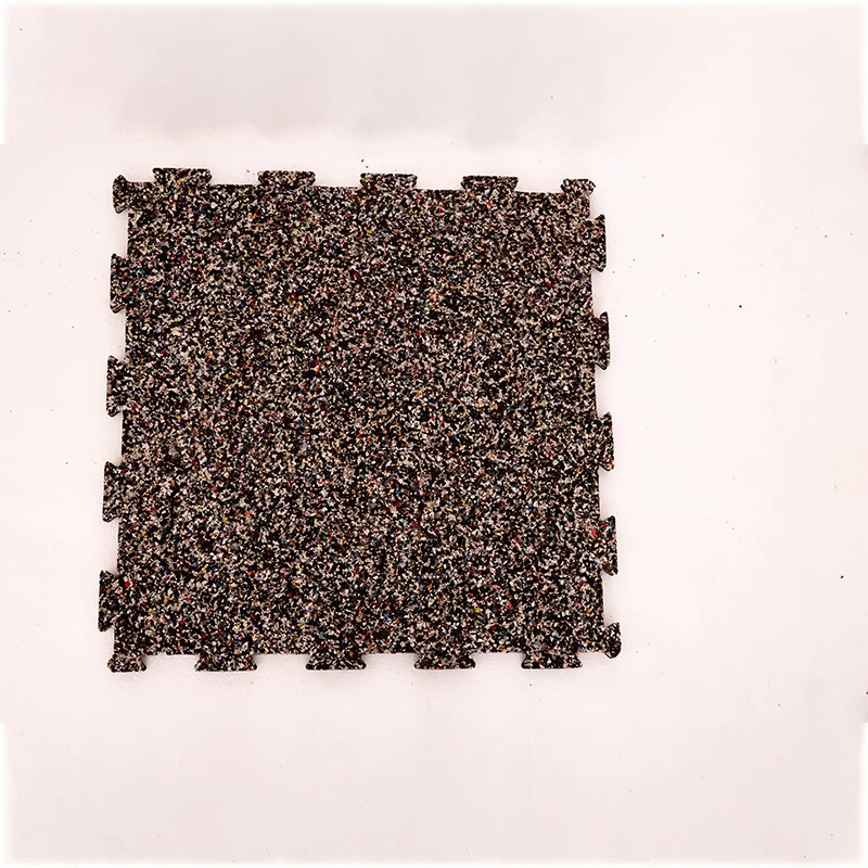 10-30mm Thick High Density Noise-Proof Gym Rubber Flooring With Epdm Granules