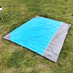 Водонепроницаемое пляжное одеяло, одеяло для пикника и кемпинга, без песка, складной пляжный коврик