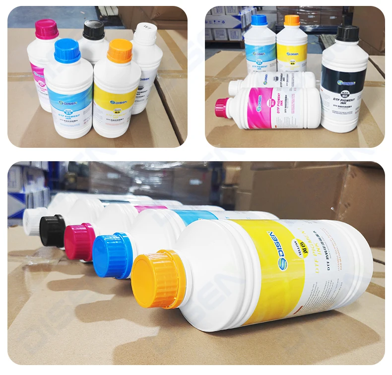 New Heat Transfer 60cm 120 cm DTF Printer with Dual i3200 XP600 Printhead Printers T-Shirt Printing Machine