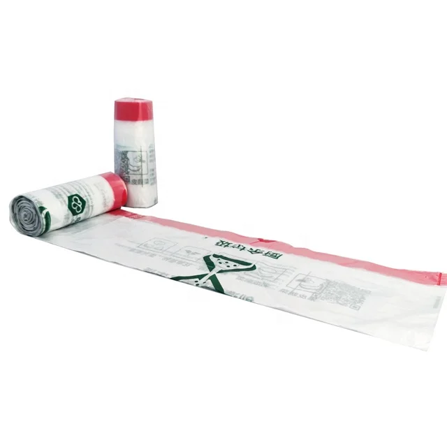 biodegradable trash bags clear low moq for biodegradable trash bag