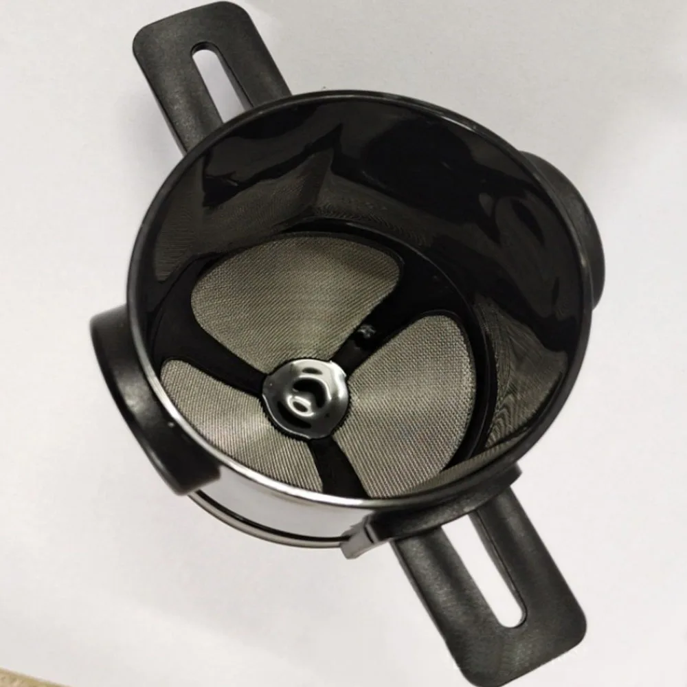 2022 Household Portable Reusable Stainless Steel Coffee Filter with Stand Holder, Washable Mini Coffee Dripper