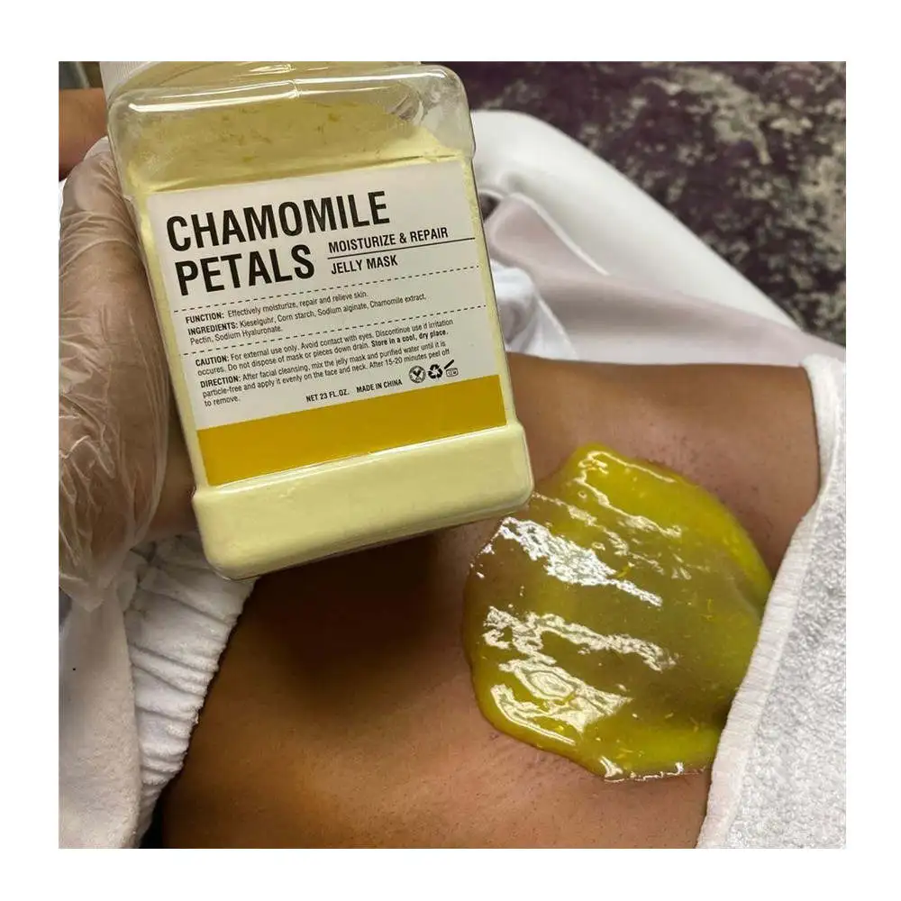 Low MOQ OEM Custom Whitening Jellymask Mascarillasl Facial Private Label Face Crystal