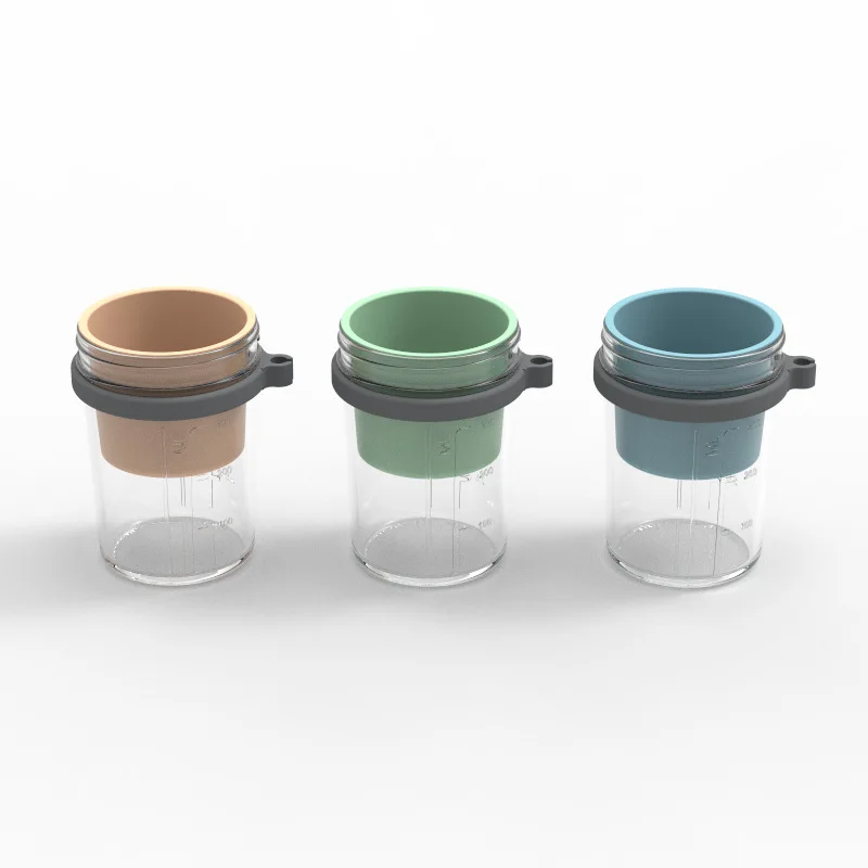 2024 pop sell Overnight Oatmeal Cup Best Sell Mason Jar Food Glass Jar With Lid