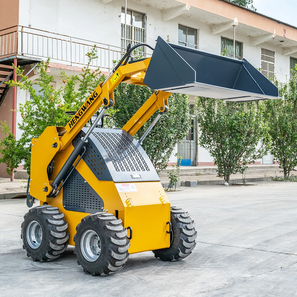 Procurement Festival Hot Sale Used Hydraulic Mini Skid Steer Loader with Engine Earth-moving Machinery EPA Certified