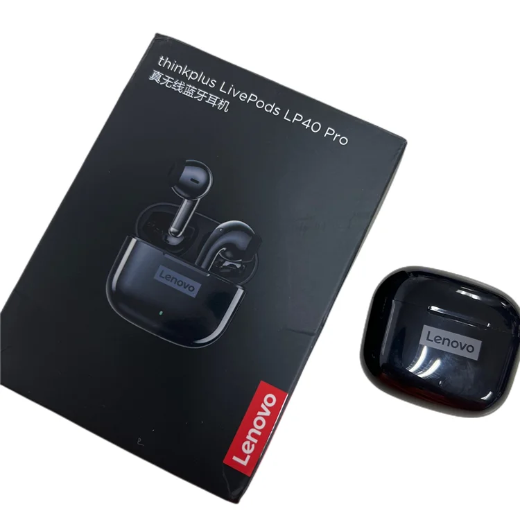 Lenovo LP40PRO Handsfree Earbuds Stereo Headset Waterproof Headsets TWS Wireless Earphones LP40 PRO
