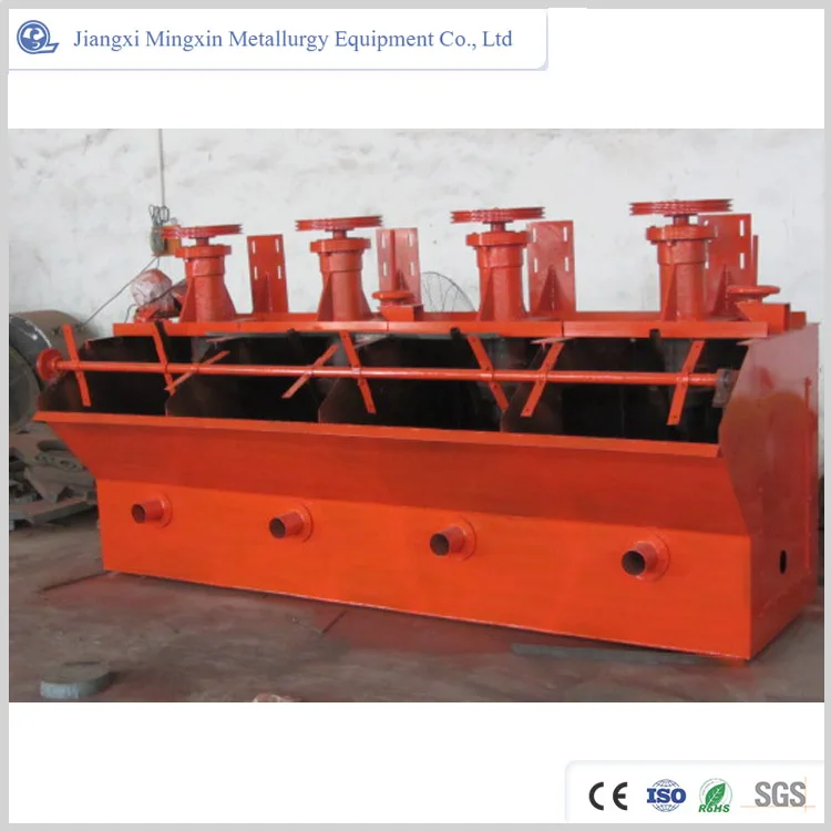 5 Tons Small Scale Mineral Gold Copper Ore Plant Flotation Machine, Ore Mining Separator Processing Plant Production Line