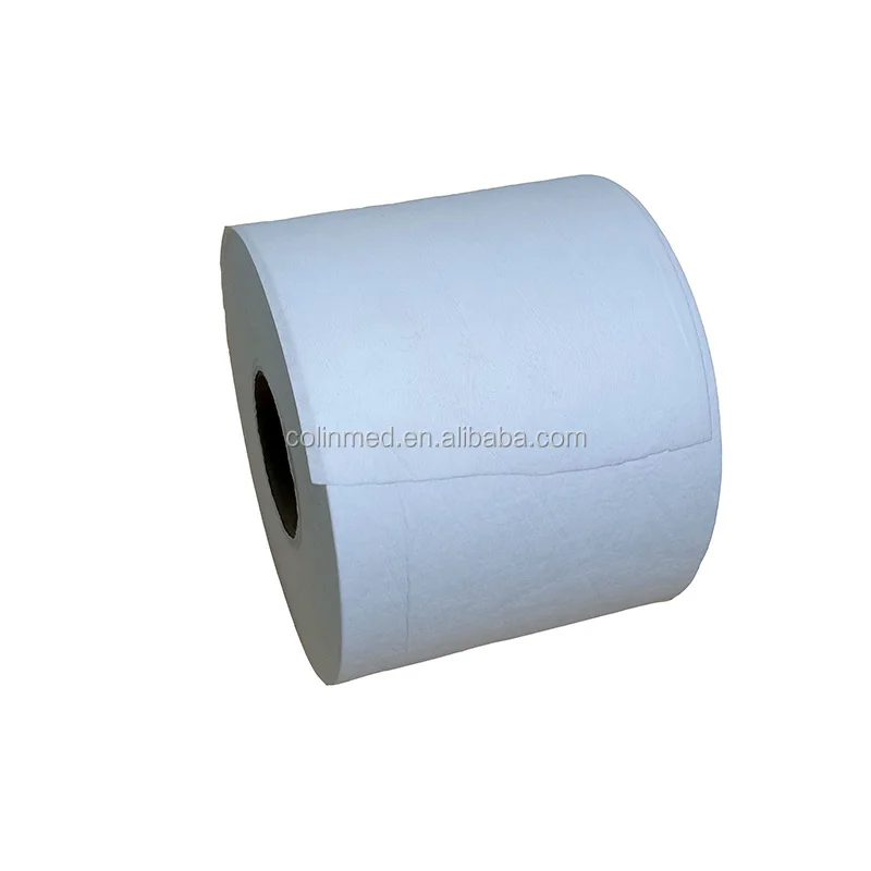 Белый нетканый аэродинамическим способом из расплава ткань