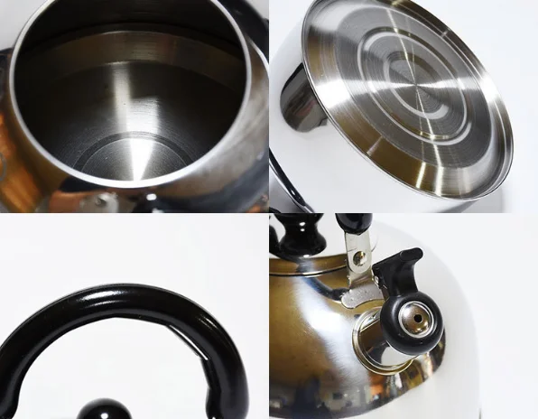 Manufacturers Stainless Steel Kettle Gas Stove Induction Cooker Flat Bottom Kettle Sound Kettle For Sale