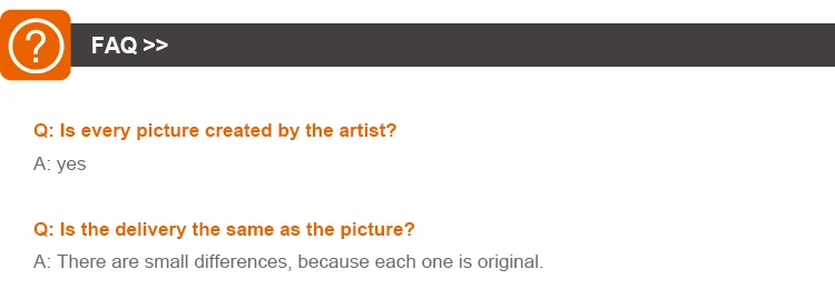 handmade abstract oil painting