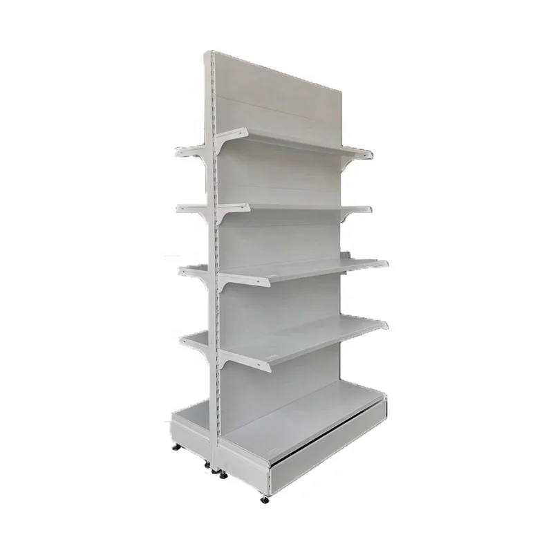 Factory direct sale good price metal 5 layers Supermarket Gondola Shelving