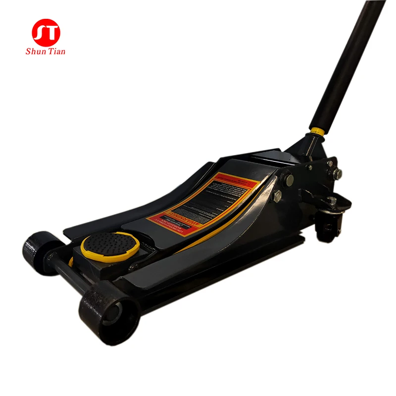 Low Profile 1.8 Ton Hydraulic Trolly Jack 1800KG Car Floor Jack With Double Pump