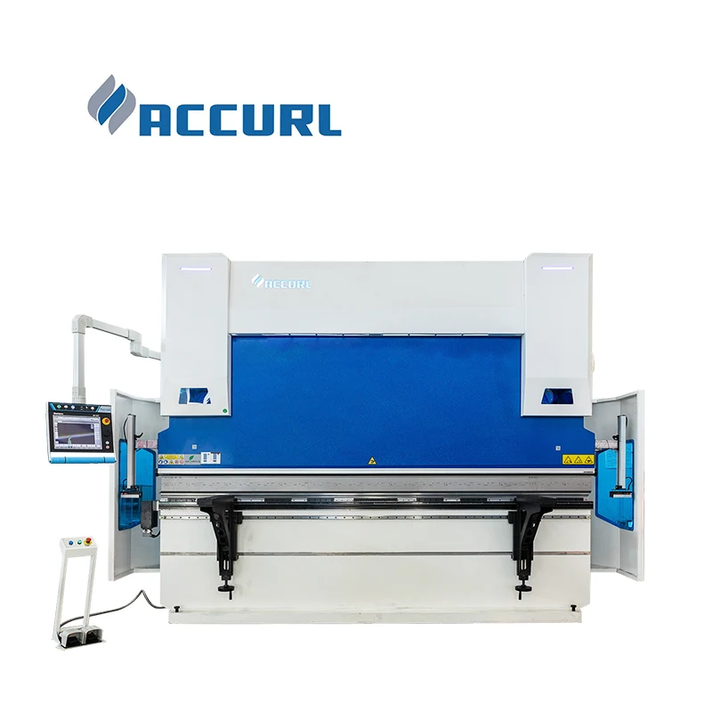 ACCURL 100 Ton Brake Press with Mechanical Press Brake Crowning System CNC for Sale
