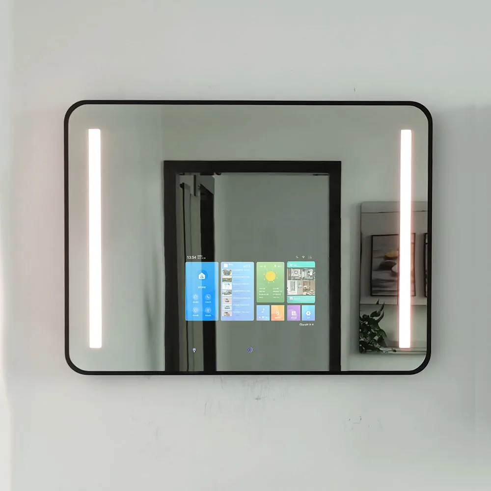 Customized Smart Magic Mirror with Touch Screen Display Camera WIFI Led Android Mirror TV