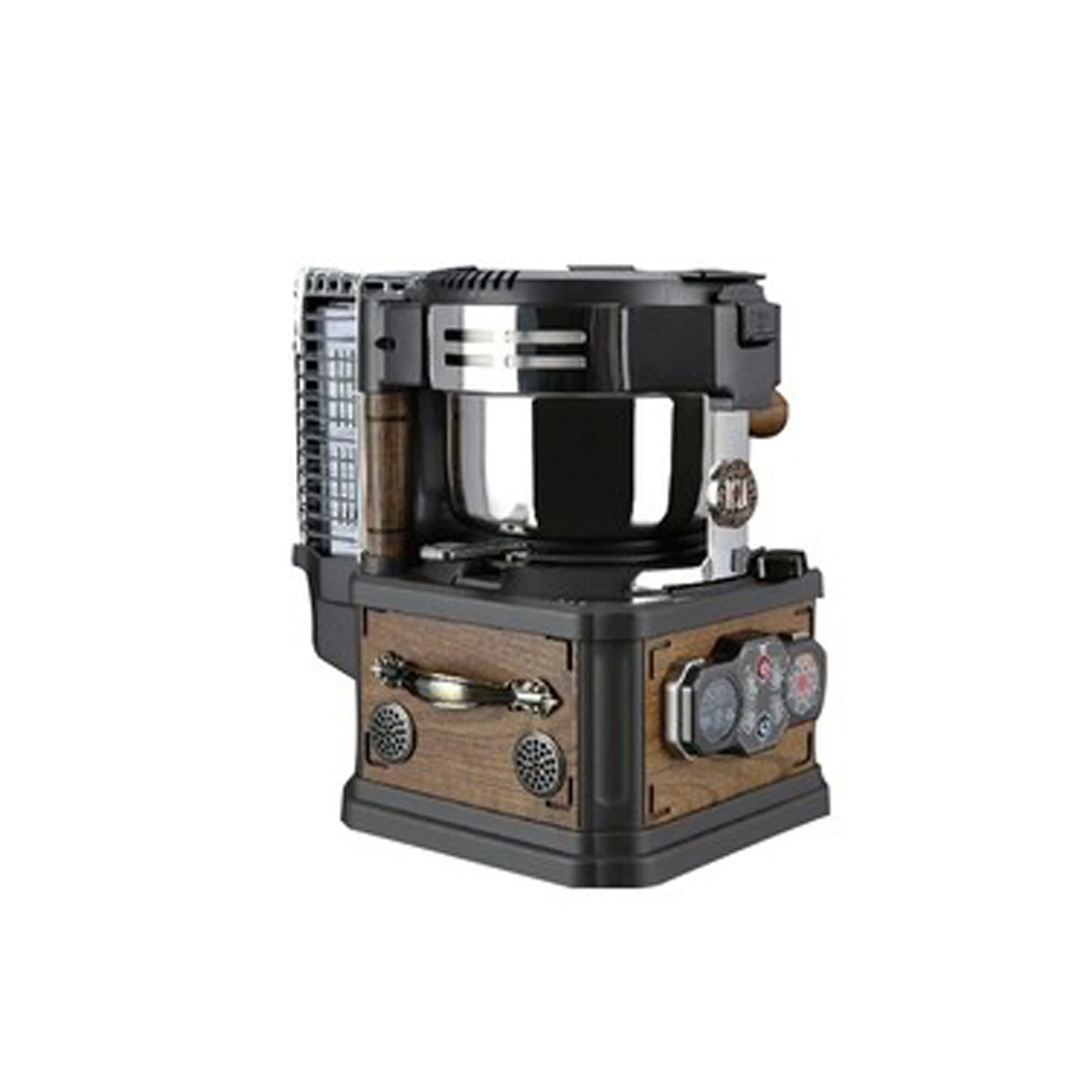 Best Top Quality Automatic Roasting Smokeless Coffee Bean Roaster Mini Retro Style Home Commercial Hotel High-end Roaster