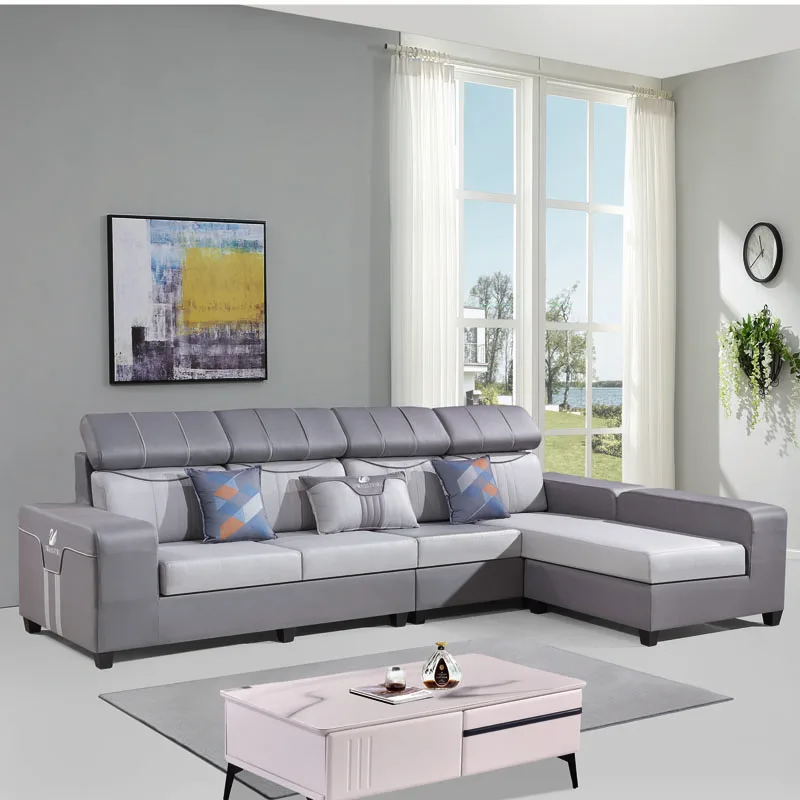Furniture living room sofas Optional Combination Technology cloth material folding sofa wall bed