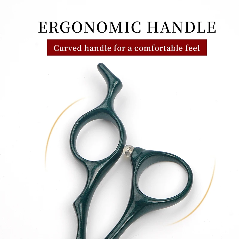 Professional stainless steel hair scissors  Accept customized logos Barber thinning shears