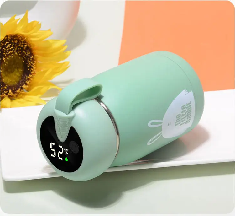 DTK 320ML Tumblers Cup Sublimation kid thermos cupStainless Steel Kids Cartoon Insulated New Straight Epoxy Thermos tapered tumb