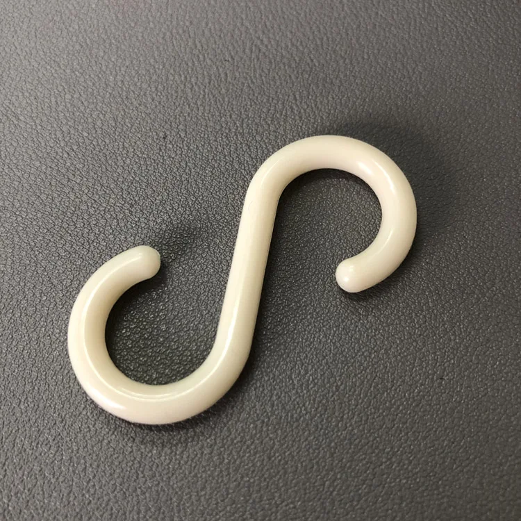 
 S-образные крючки для занавесок из полипропилена и пластика  