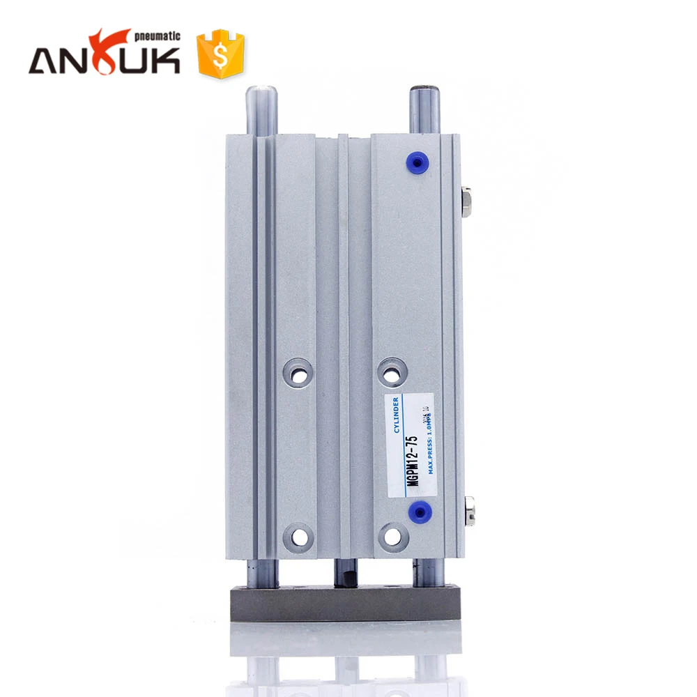 MGPM12-75 sliding bearings standard air cylinders with guide rod