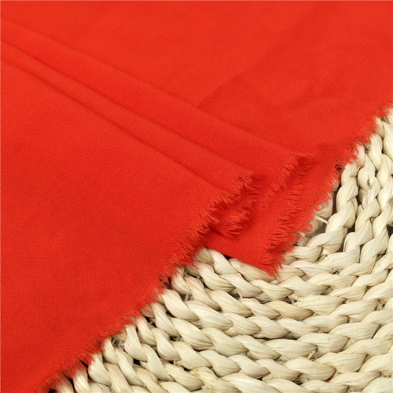 New product skirts fabric Woman dress %Rayon Dyeing 30*30/68*68 Plain