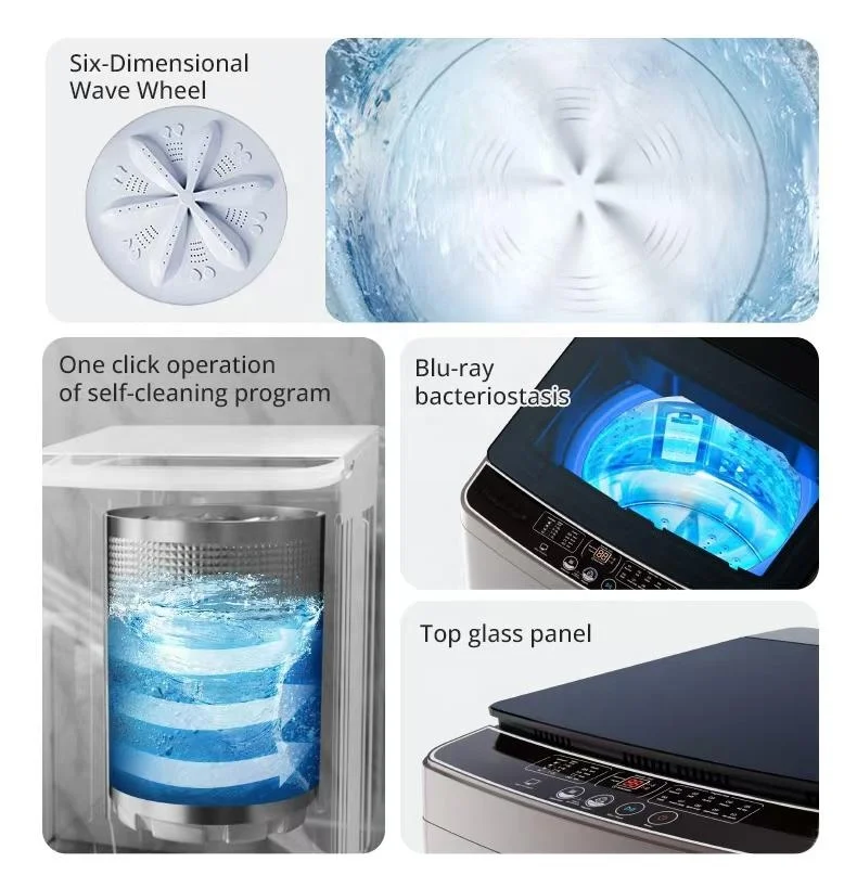 Factory Direct Top-Loading Automatic smart washing machine Electric New Condition Low Price from China