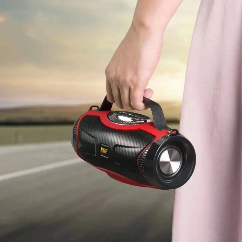 MF200 parlante portatil sound box mini Subwoofer Wireless loudspeaker boombox Portable wireless speaker Outdoor with light