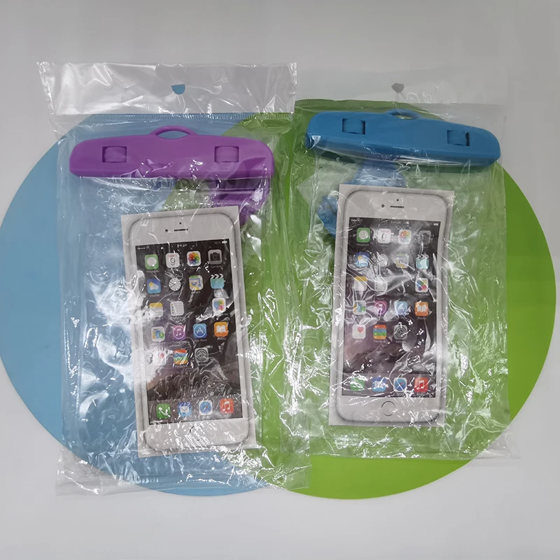 Universal Floating Clear PVC Waterproof Phone Case With Strap Cheap Water Proof Mobile Phone Bag Pouch Cell Phones for iphone