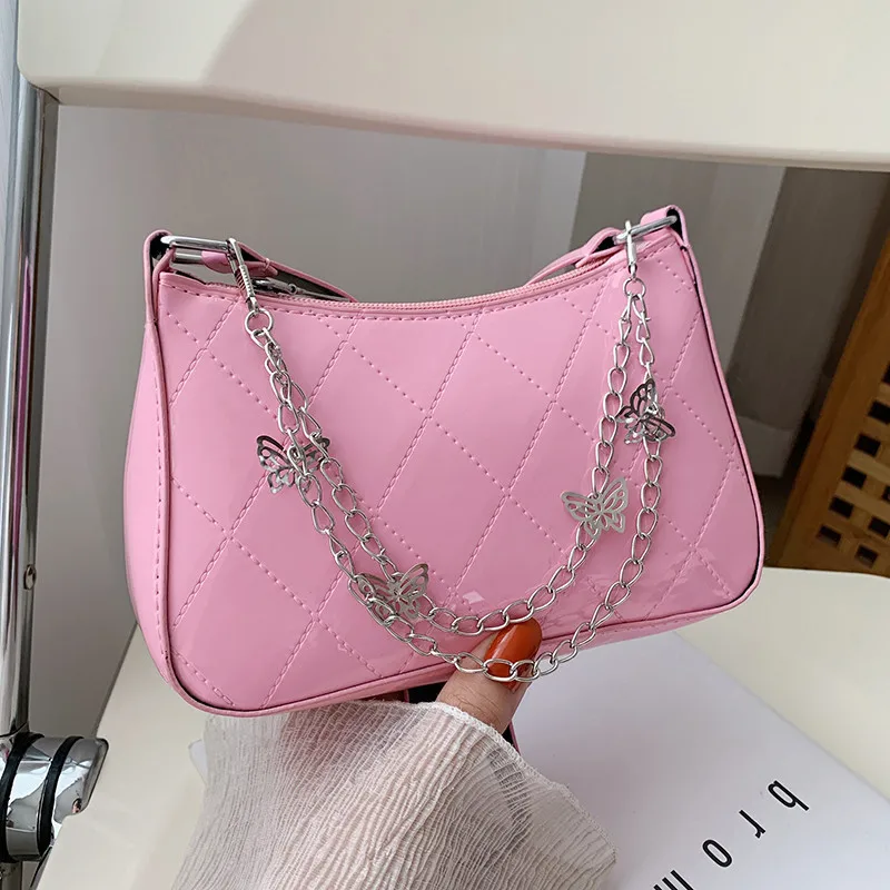 Custom XP2404 Women chain handbag new underarm bag fashion simple designer ringer ladies shoulder crossbody bag manufacturer
