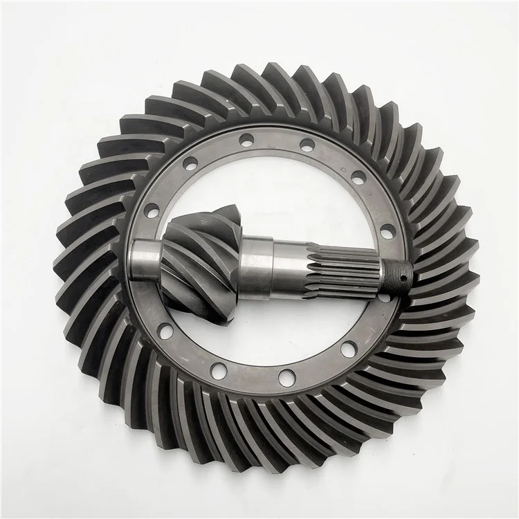 Factory Wholesale High Quality Flywheel Ring Gear Crown And Pinion Gear For SHACMAN