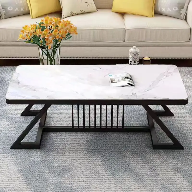 Manufacturer wholesale modern luxury customized tempered glass table top painted color marble pattern dining table coffe table