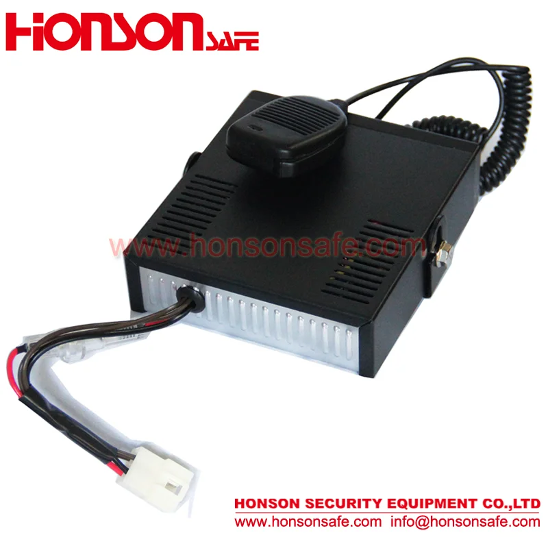 DC12V/24V 100W/150W/200W Optional high quality fire truck ambulance car electronic Alarm siren CJB-100F