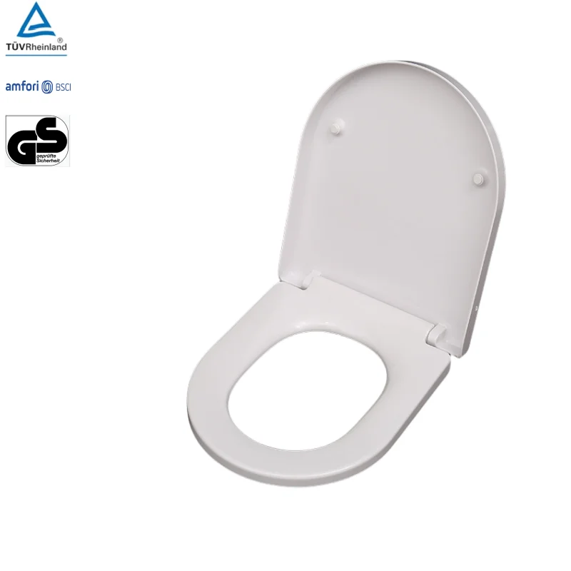 Household quick detachable thickened toilet seat cover slow descent and quick release toilet seat cover