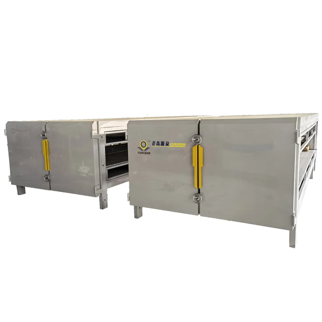 Non woven oven equipment with single conveyor for  Soft Wadding