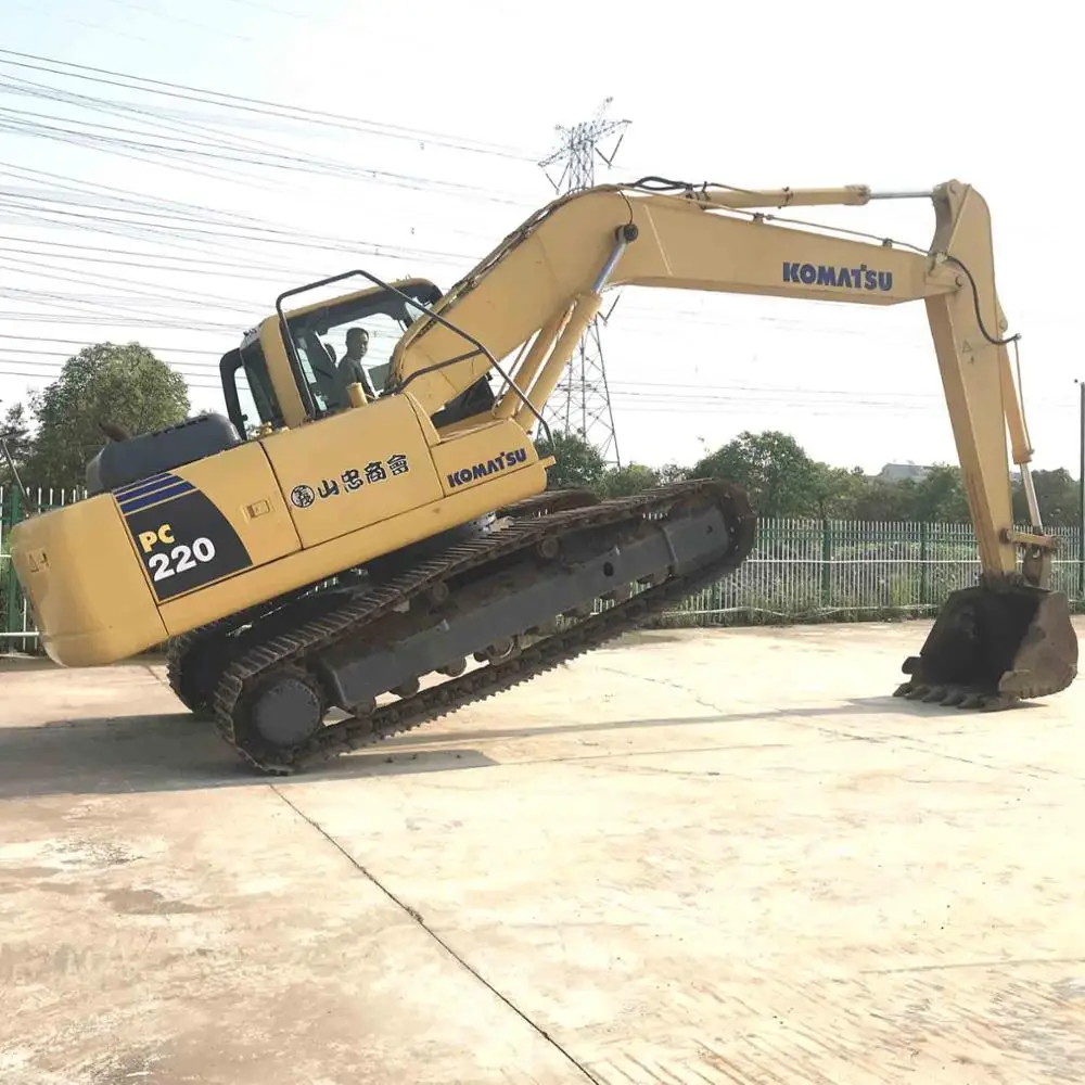 Active Used Construction Equipment Komatsu PC220-8 Crawler Excavator Digger/Durable Used Komatsu 22 ton Excavator at Good Price