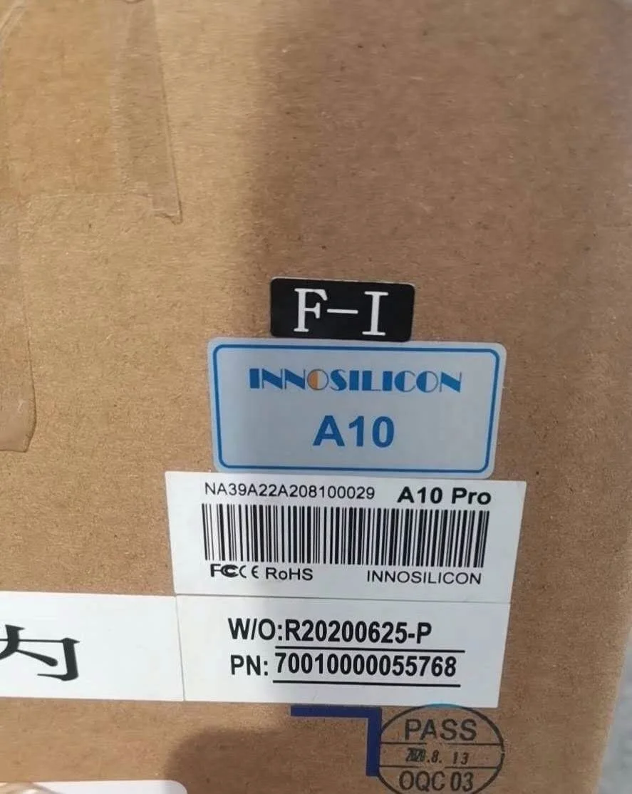 2021INNOSILICON A10 PRO 7gb 750 mh/s ETH MINER 7G Pro 750MH/s Ethmaster Miner ship in december blockchain