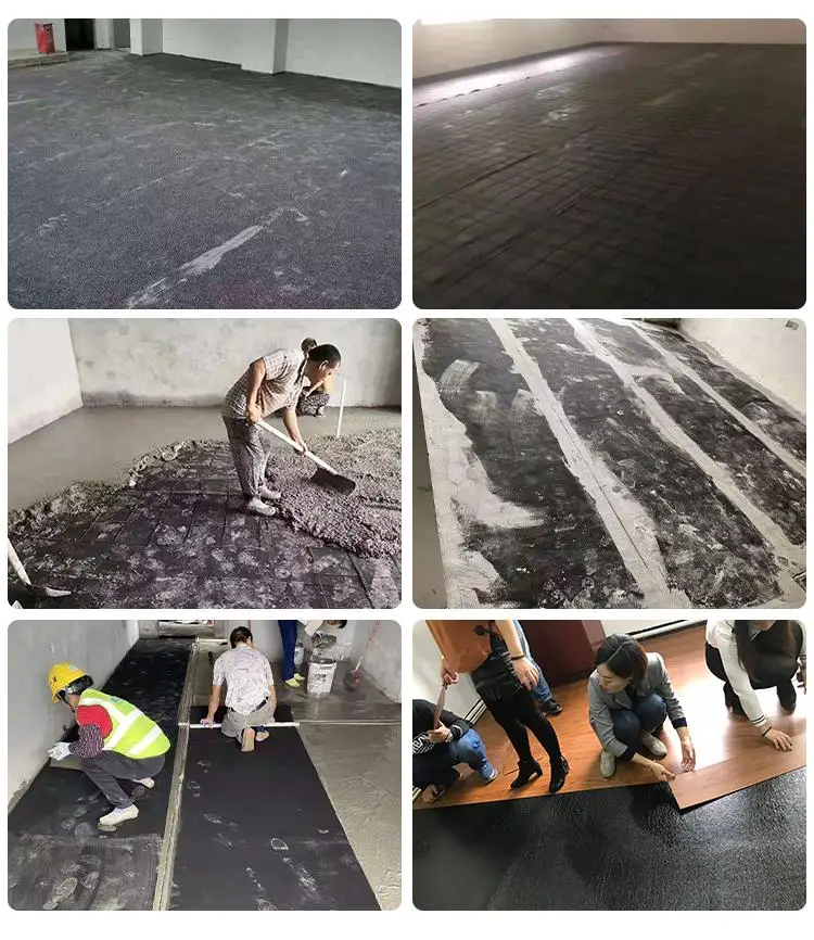 15mm Laminate Flooring Sbr Foam Underlay Soundproof Floor Panel Rubber Flooring For Gym Sports