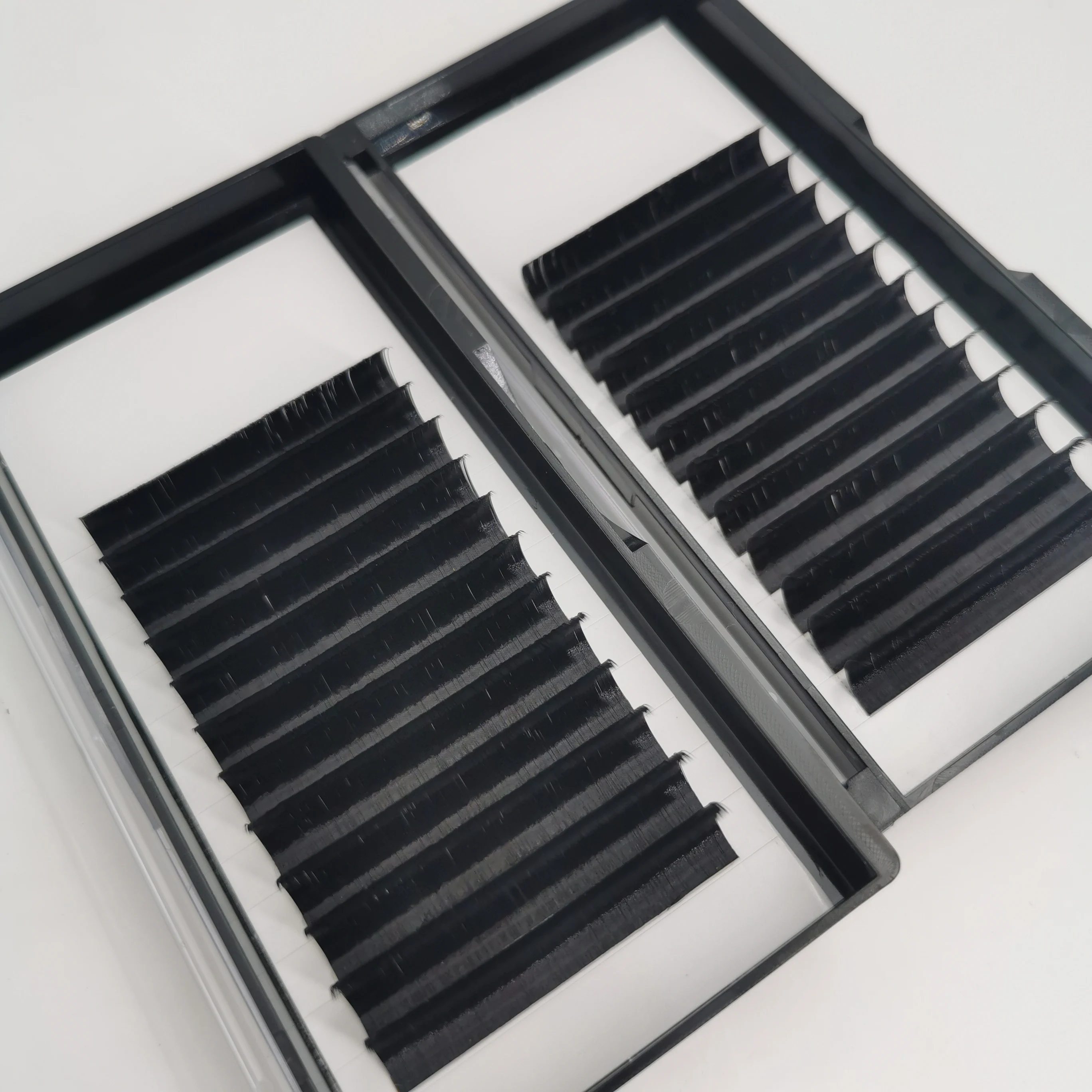 Soft eyelashes private label wholesale mink lashes  individual eyelash extensions tray eyelashes