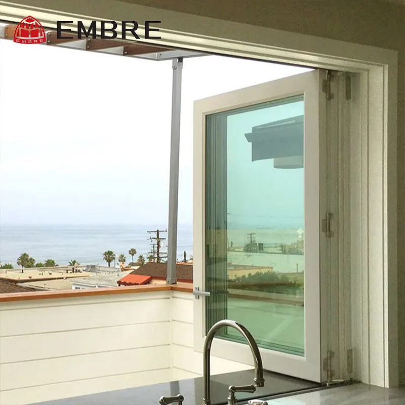 EMBRE brand folding windows for the balcony contemporary aluminium folding window