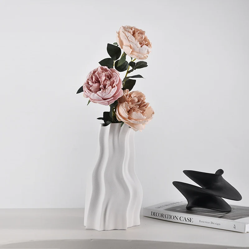 Resin urchin home creative flower vases wedding nordic art deco decoration vase