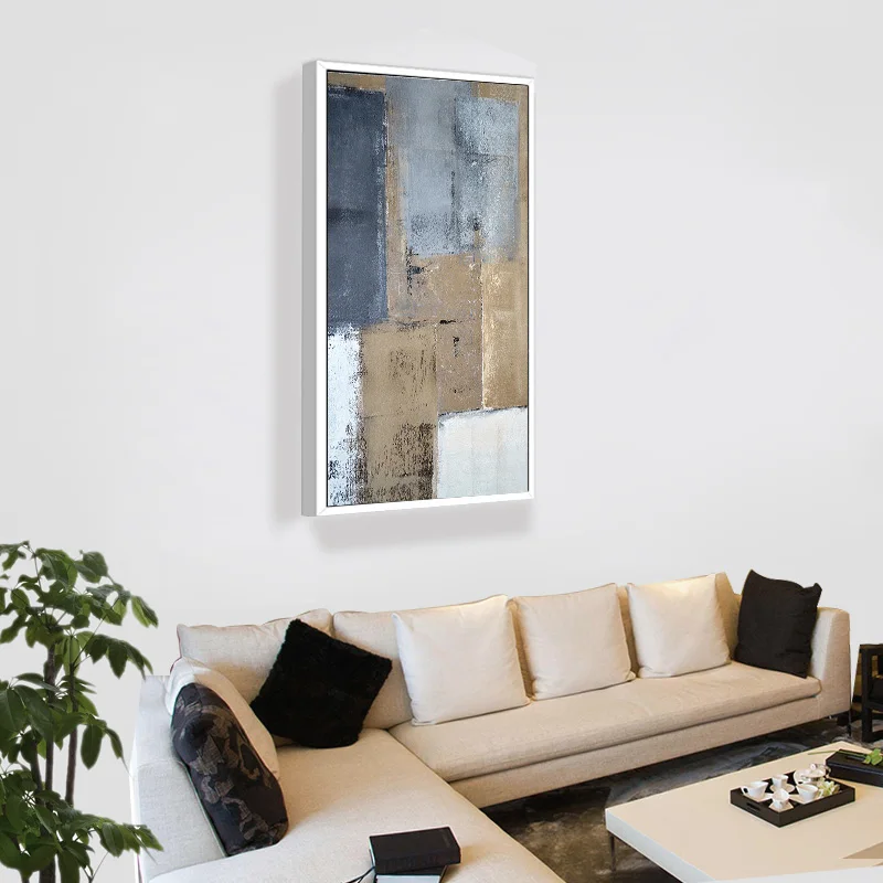 
Abstract line Art Prints Canvas Wall Painting Art handmade Chinese Ink oil Painting for living room 