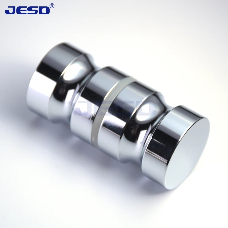 Resort Hotel Shower Room Sliding Glass Door Small Handle Stable Safe Stainless Steel 304 Glass Small Knob