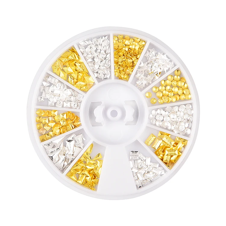 11 styles crystal rhinestones metal 3d nail art new style decoration 2023 nail art