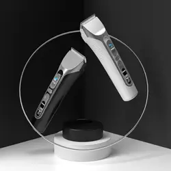 Automatic  Wholesale LED Display Electric Cordless Trimmer Mens Hair Clippers Haircutting Machine Price