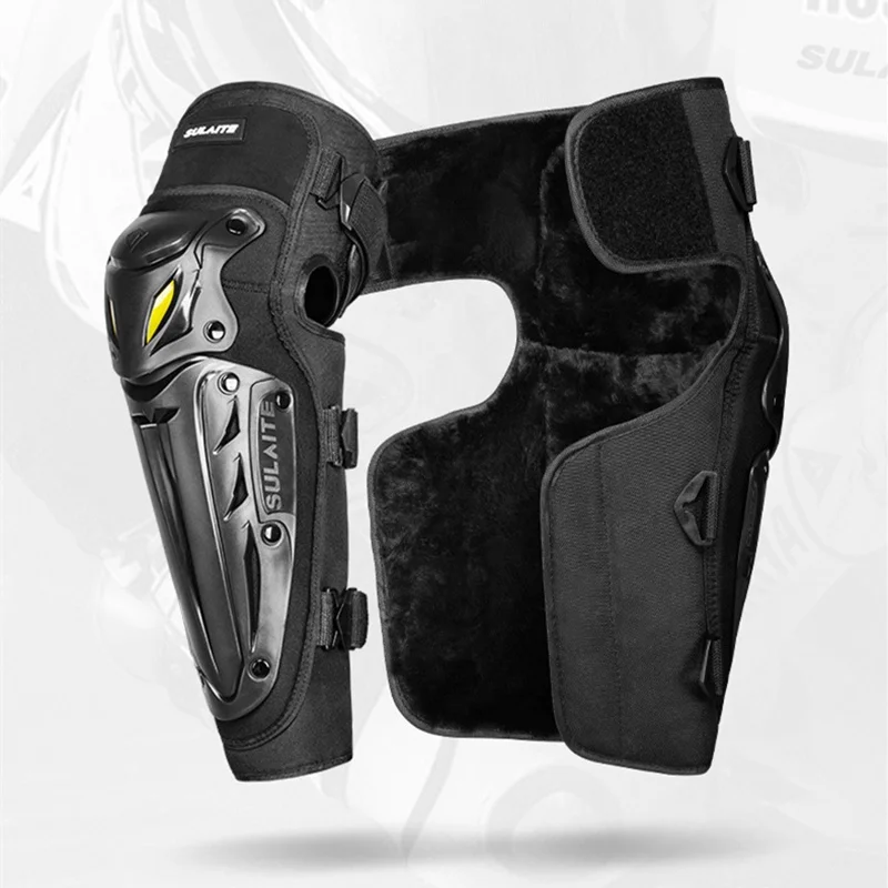 Motorbikes Knee Protectors Set Bike Safety Knee and Elbow Guards for Motorcycle Racing