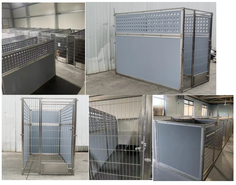 New Walk In Dog Kennel Large Outdoor Boarding Kennels Heavy Duty Dog Run Animal Shelter