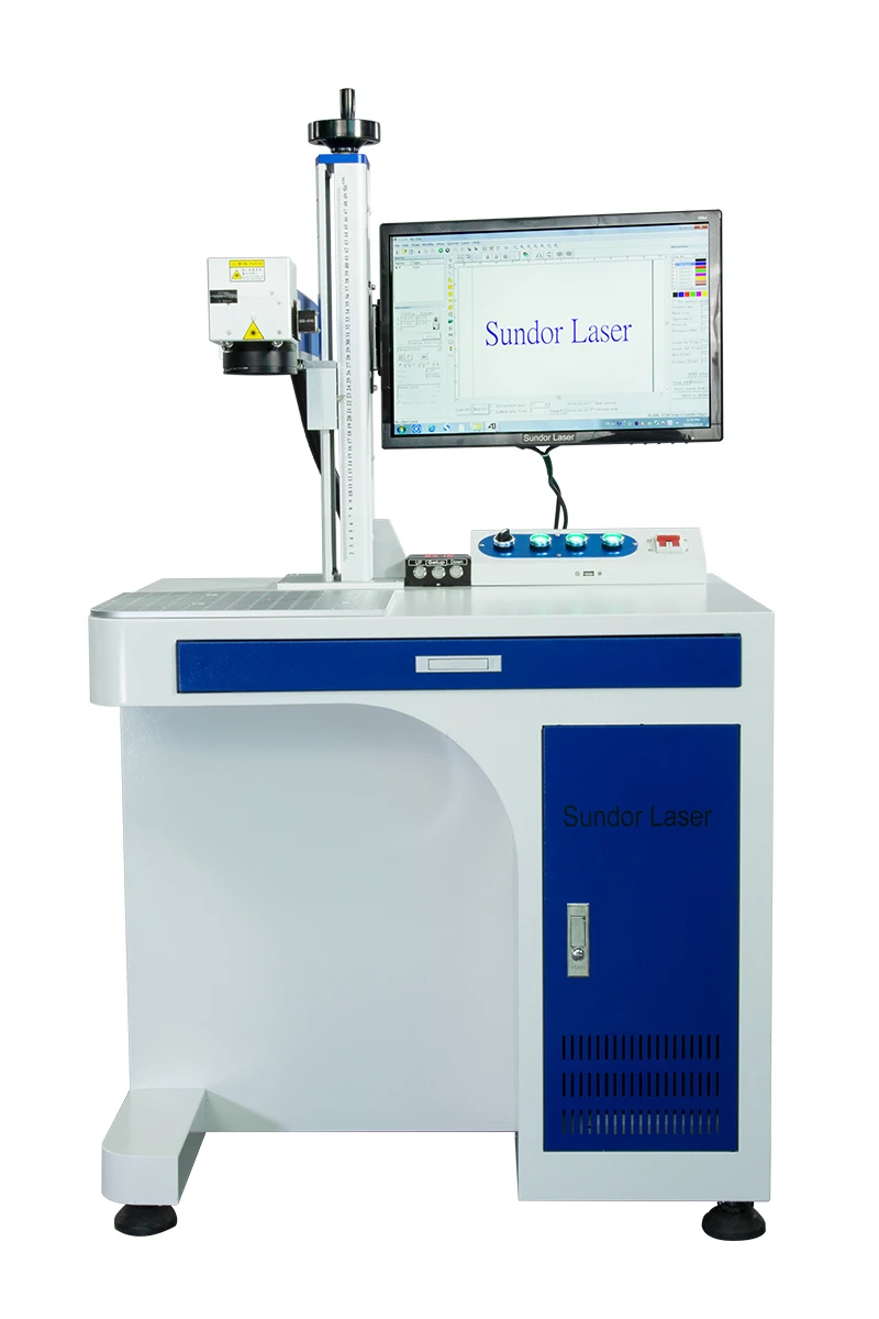 Automatic Focusing Table Marker Fiber Laser 20w Long Service Life Marking Machine Industry Laser Equipment