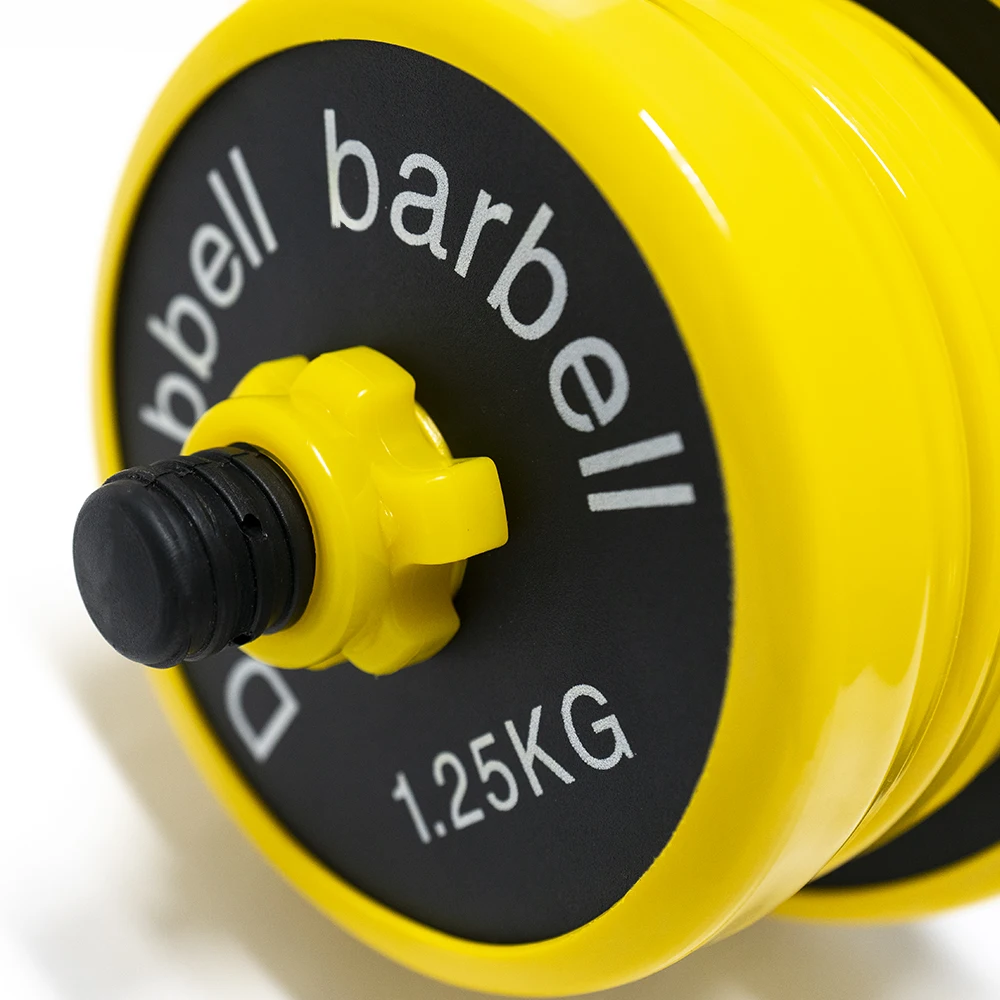 Exercise 10KG 15KG 20KG 30KG 40KG 50KG Factory Price Cement Free Weights Adjustable Barbell Dumbbell Sets