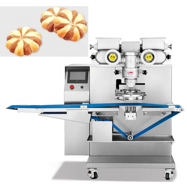 Factory Direct Professional Pastry Making Machine Bakery Encrusting Equipment Moon-cake Making Machine