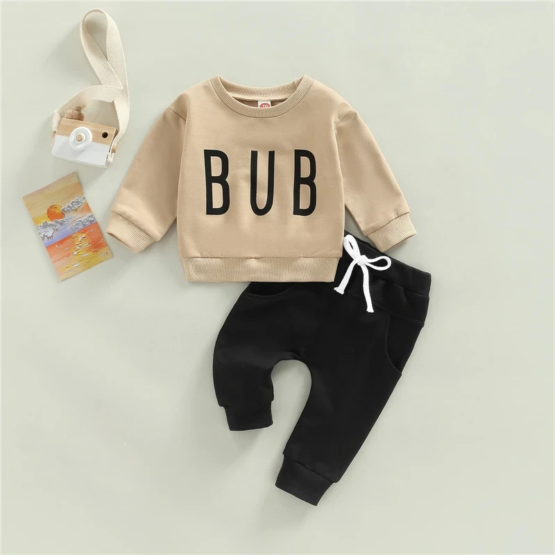 drop shipping baby hoodie set two pieces baby cloth wholesale hot selling baby wear